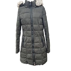 Green Puffer 3/4 Jacket Size‎ S/P Laundry By Shelli Seagal